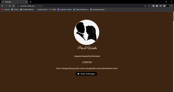 Screenshot Product Landing Page